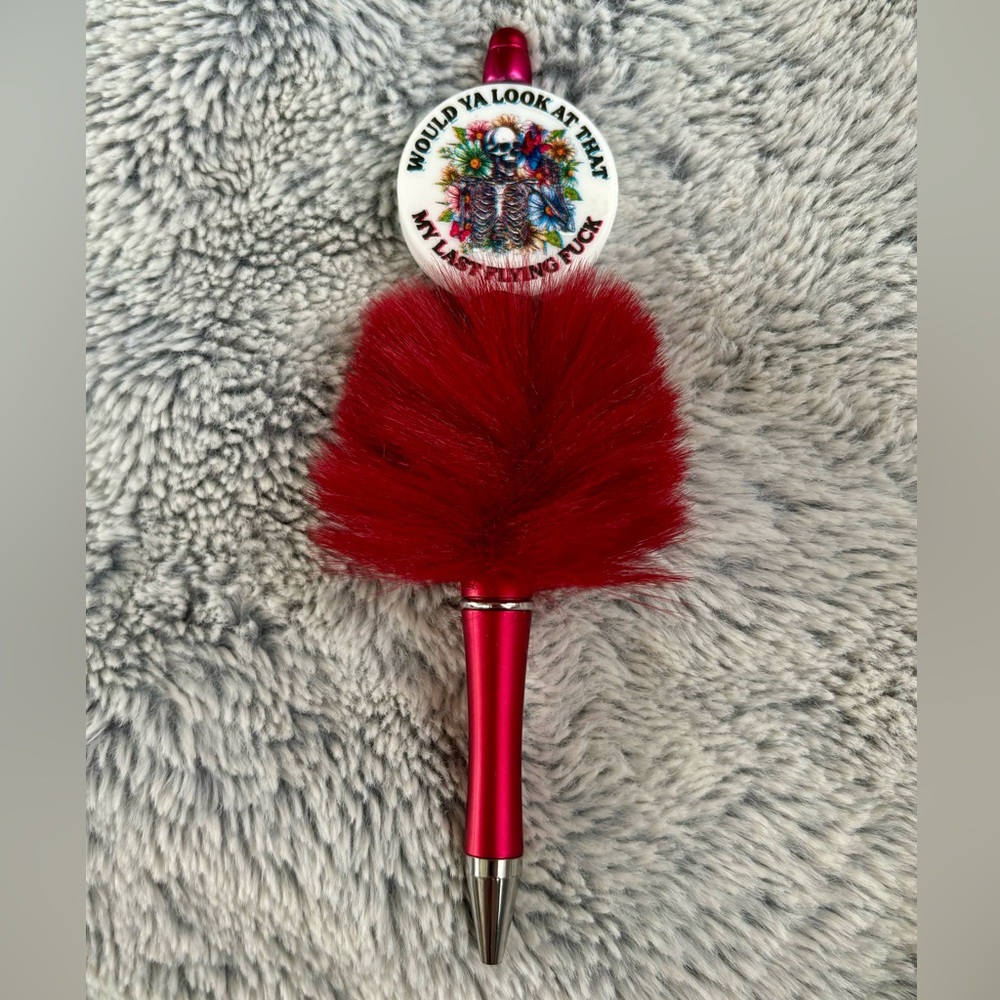 My Last Flying ! Fluffy Pen